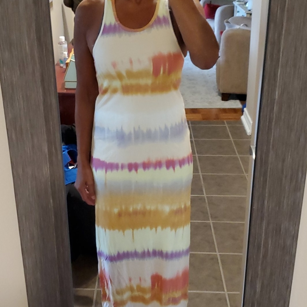 Long dress.